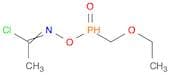 Ethanimidoyl chloride, N-[(ethoxymethylphosphinyl)oxy]- (9CI)