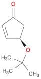 2-Cyclopenten-1-one, 4-(1,1-dimethylethoxy)-, (4R)-