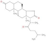 Cholestane-3,16,22-trione (9CI)