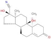 Androst-4-ene-17-carbonitrile, 9,17-dihydroxy-3-oxo-, (17α)-