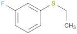 Benzene, 1-(ethylthio)-3-fluoro-
