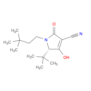 (S)-5-(tert-Butyl)-1-(3,3-dimethylbutyl)-4-hydroxy-2-oxo-2,5-dihydro-1H-pyrrole-3-carbonitrile