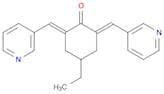 Cyclohexanone, 4-ethyl-2,6-bis(3-pyridinylmethylene)-, (2E,6E)-