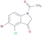 1-Acetyl-5-bromo-4-chloro-pseudoindoxyl