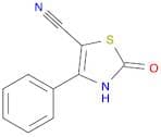 5-Thiazolecarbonitrile, 2,3-dihydro-2-oxo-4-phenyl-