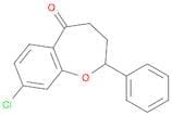 1-Benzoxepin-5(2H)-one, 8-chloro-3,4-dihydro-2-phenyl-