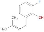 Phenol, 2-fluoro-6-(3-methyl-2-buten-1-yl)-