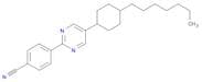 Benzonitrile, 4-[5-(4-heptylcyclohexyl)-2-pyrimidinyl]-