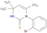 2(1H)-Pyrimidinethione, 1-(2-bromophenyl)-3,4-dihydro-4,4,6-trimethyl-