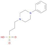 1-Piperazinepropanesulfonic acid, 4-phenyl-