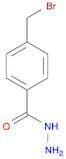 Benzoic acid, 4-(bromomethyl)-, hydrazide