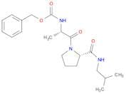 L-Prolinamide, N-[(phenylmethoxy)carbonyl]-L-alanyl-N-(2-methylpropyl)- (9CI)