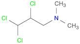 1-Propanamine, 2,3,3-trichloro-N,N-dimethyl-