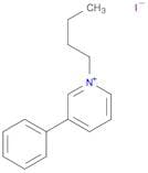 Pyridinium, 1-butyl-3-phenyl-, iodide (1:1)