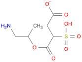 Butanedioic acid, 2-sulfo-, 1-(2-amino-1-methylethyl) ester