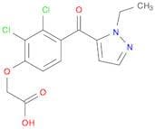 Acetic acid, 2-[2,3-dichloro-4-[(1-ethyl-1H-pyrazol-5-yl)carbonyl]phenoxy]-
