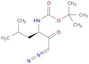 Carbamic acid, [(1R)-1-(diazoacetyl)-3-methylbutyl]-, 1,1-dimethylethyl ester (9CI)