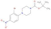1-(4-BOC-piperazino)-2-bromo-4-nitrobenzene