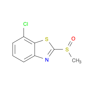 7-Chloro-2-(methylsulfinyl)benzo[d]thiazole