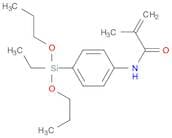 2-Propenamide, N-[4-(ethyldipropoxysilyl)phenyl]-2-methyl-