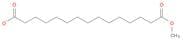Pentadecanedioic acid, monomethyl ester