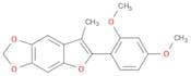 Furo[2,3-f]-1,3-benzodioxole, 6-(2,4-dimethoxyphenyl)-7-methyl-
