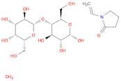 α-D-Glucopyranose, 4-O-β-D-galactopyranosyl-, monohydrate, mixt. with 1-ethenyl-2-pyrrolidinone ho…