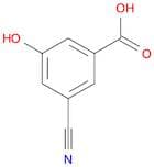 Benzoic acid, 3-cyano-5-hydroxy-