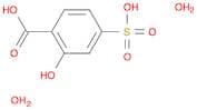 Benzoic acid, 2-hydroxy-4-sulfo-, hydrate (1:2)