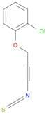 Benzene, 1-chloro-2-[(3-isothiocyanato-2-propyn-1-yl)oxy]-