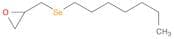 Oxirane, 2-[(heptylseleno)methyl]-