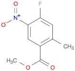 Benzoic acid, 4-fluoro-2-methyl-5-nitro-, methyl ester