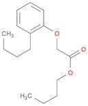 Acetic acid, (butylphenoxy)-, butyl ester (9CI)