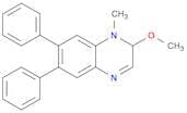 Quinoxaline, 1,2-dihydro-2-methoxy-1-methyl-6,7-diphenyl-