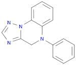 [1,2,4]Triazolo[1,5-a]quinoxaline, 4,5-dihydro-5-phenyl-