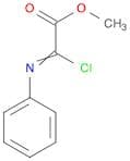 Acetic acid, 2-chloro-2-(phenylimino)-, methyl ester