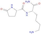 L-Lysinamide, 5-oxo-L-prolyl- (9CI)