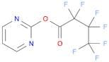 Butanoic acid, heptafluoro-, 2-pyrimidinyl ester (9CI)