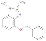 1H-Benzimidazole, 1,2-dimethyl-4-(phenylmethoxy)-