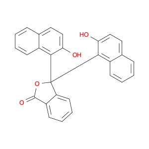 1(3H)-Isobenzofuranone, 3,3-bis(2-hydroxy-1-naphthalenyl)-