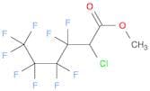 Hexanoic acid, 2-chloro-3,3,4,4,5,5,6,6,6-nonafluoro-, methyl ester