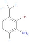 Benzenamine, 2-bromo-6-fluoro-3-(trifluoromethyl)-