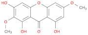 9H-Xanthen-9-one, 1,3,8-trihydroxy-2,6-dimethoxy-