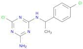 6-Chloro-N2-(1-(4-chlorophenyl)ethyl)-1,3,5-triazine-2,4-diamine