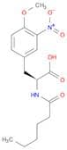 Tyrosine, O-methyl-3-nitro-N-(1-oxohexyl)-