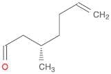 6-Heptenal, 3-methyl-, (S)- (9CI)