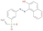 2-Naphthalenol, 1-[2-[3-(ethenylsulfonyl)phenyl]diazenyl]-