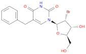 Uridine, 2'-bromo-2'-deoxy-5-(phenylmethyl)- (9CI)