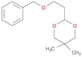 1,3-Dioxane, 5,5-dimethyl-2-[2-(phenylmethoxy)ethyl]-
