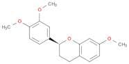 2H-1-Benzopyran, 2-(3,4-dimethoxyphenyl)-3,4-dihydro-7-methoxy-, (S)- (9CI)